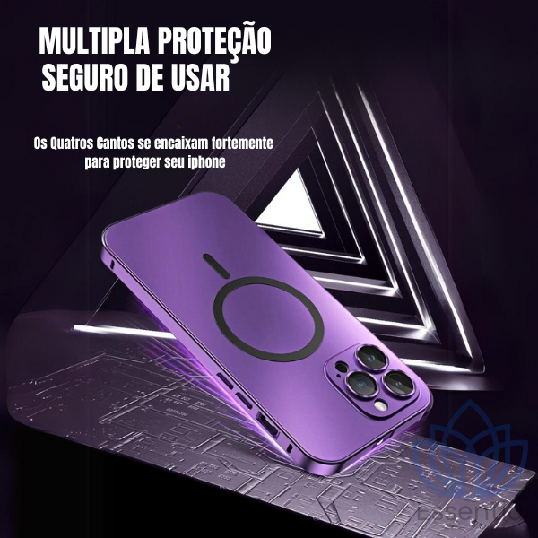 Capa Luxo Full Metal Iphone