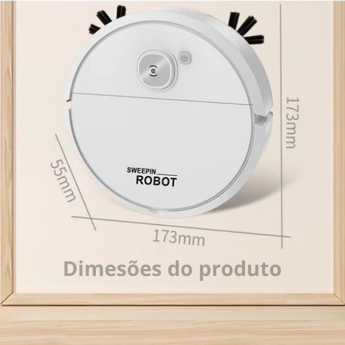 Robô aspirador HomeEssence - Econômia de Limpeza e Tempo!