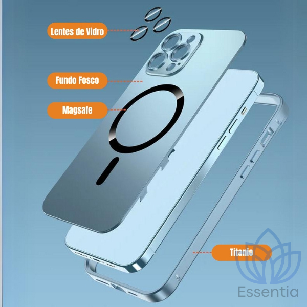 Capa Luxo Full Metal Iphone