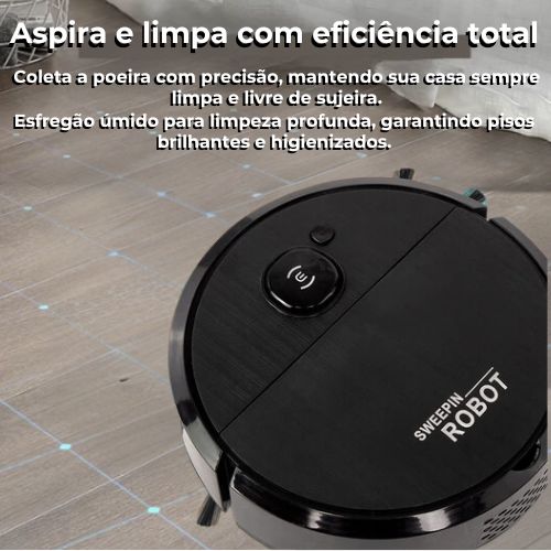 Robô aspirador HomeEssence - Econômia de Limpeza e Tempo!